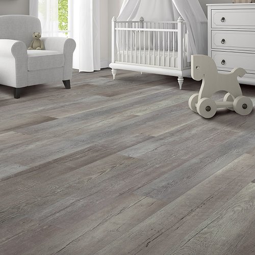 Luxury Vinyl (LVP) flooring room scene