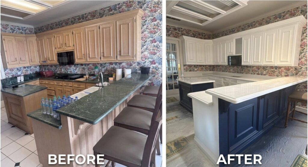 Before & After photo gallery – Viva Floors & More