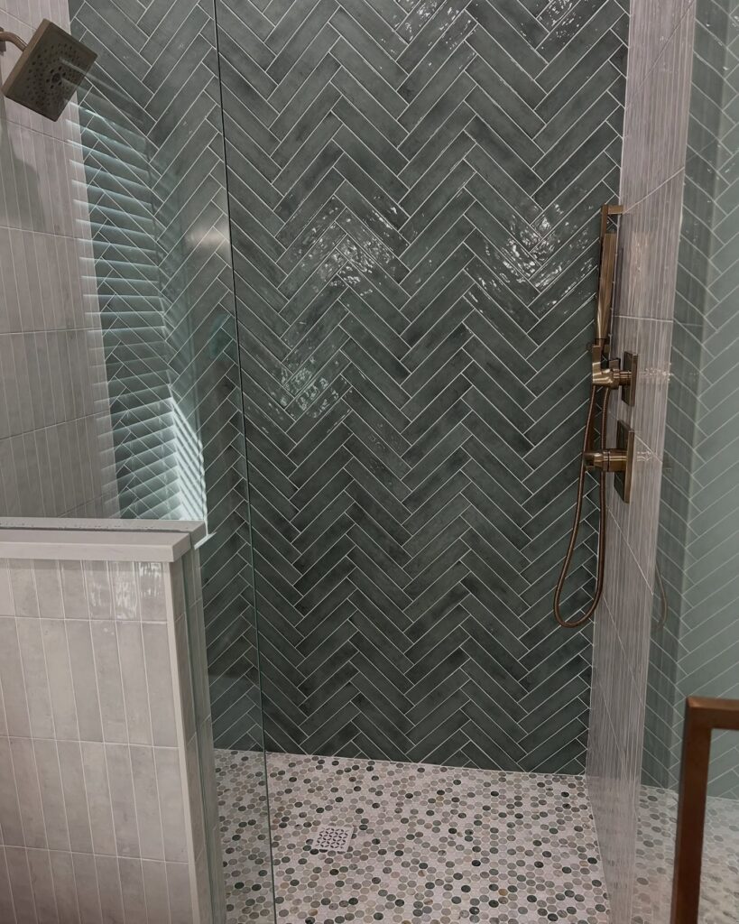 Custom tile shower by Viva Floors & More – Rio Grande Valley, TX – photo 2