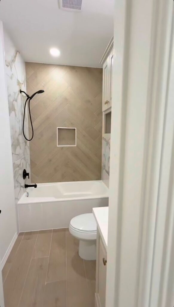 Custom tile shower by Viva Floors & More – Rio Grande Valley, TX – photo 4