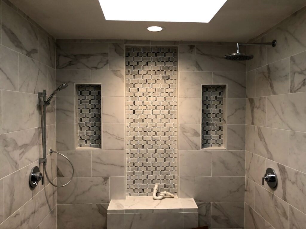 Custom tile shower by Viva Floors & More – Rio Grande Valley, TX – photo 7